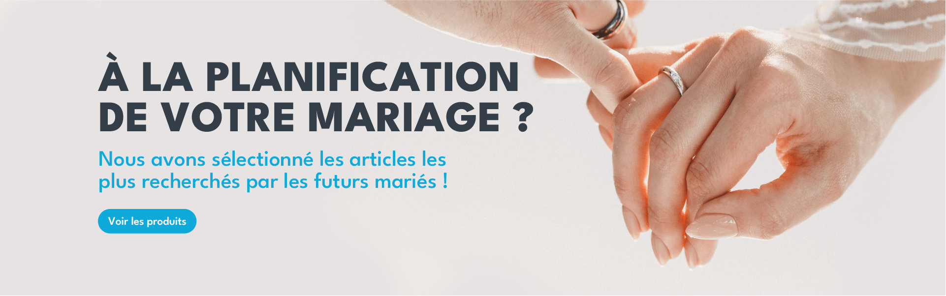 À la planification de votre mariage ? Nous avons sélectionné les articles les plus recherchés par les futurs mariés !