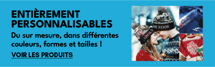 Entièrement personalisables: Du sur mesure, dans différentes couleurs, formes et tailles