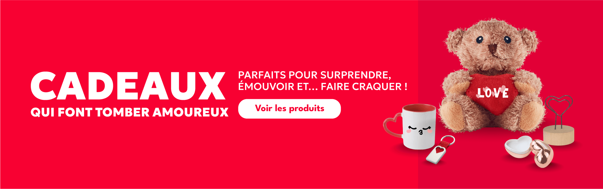 Cadeaux qui font tomber amoureux
