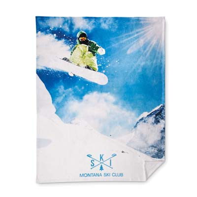 Couverture polaire corail de différentes couleurs