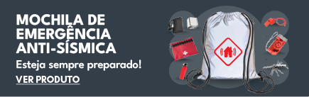 Mochila de Emergência Anti-sísmica: Esteja sempre preparado.