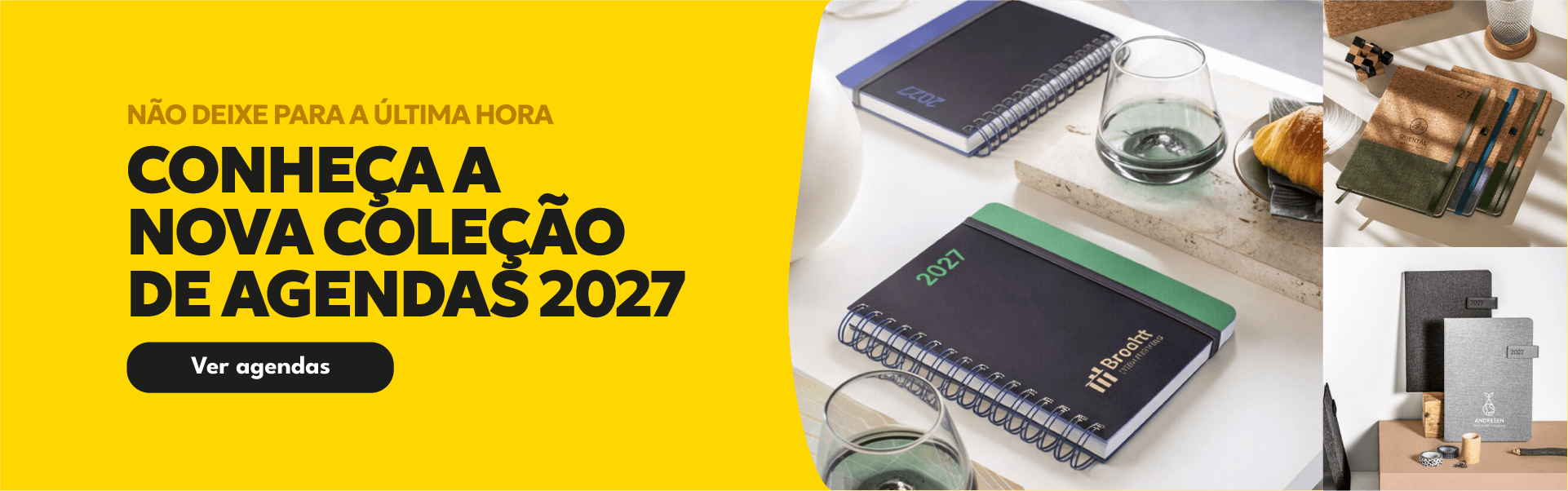 Conheça a Nova Coleção de Agendas 2027