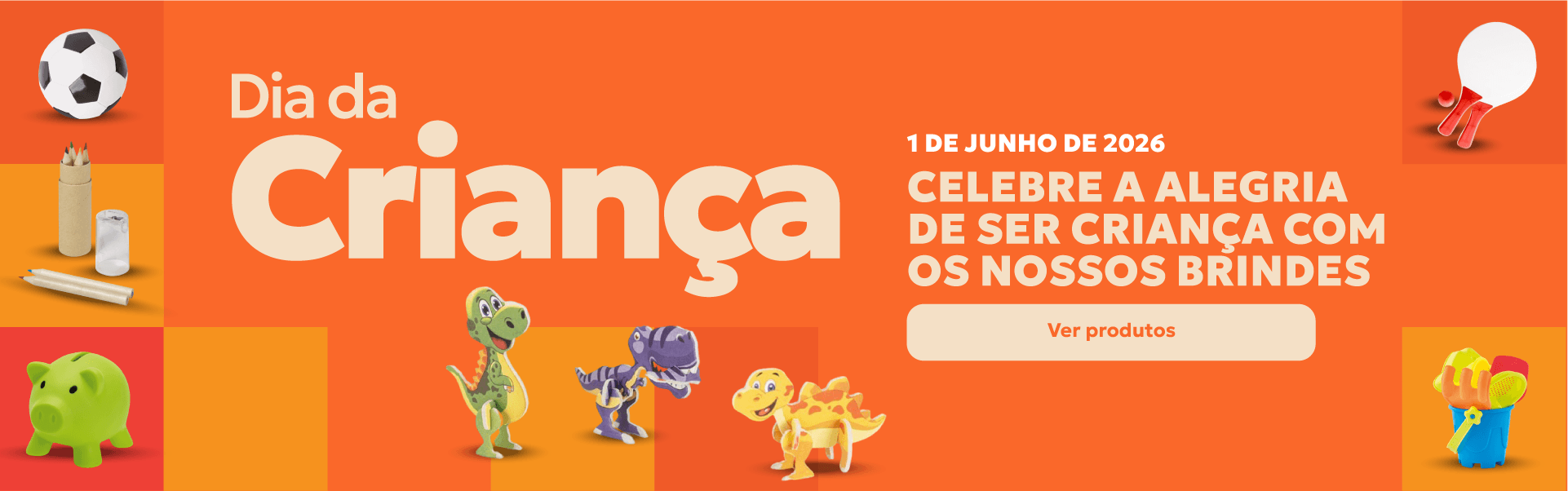 Dia da Criança: Celebre a alegria de ser criança com os nossos brindes