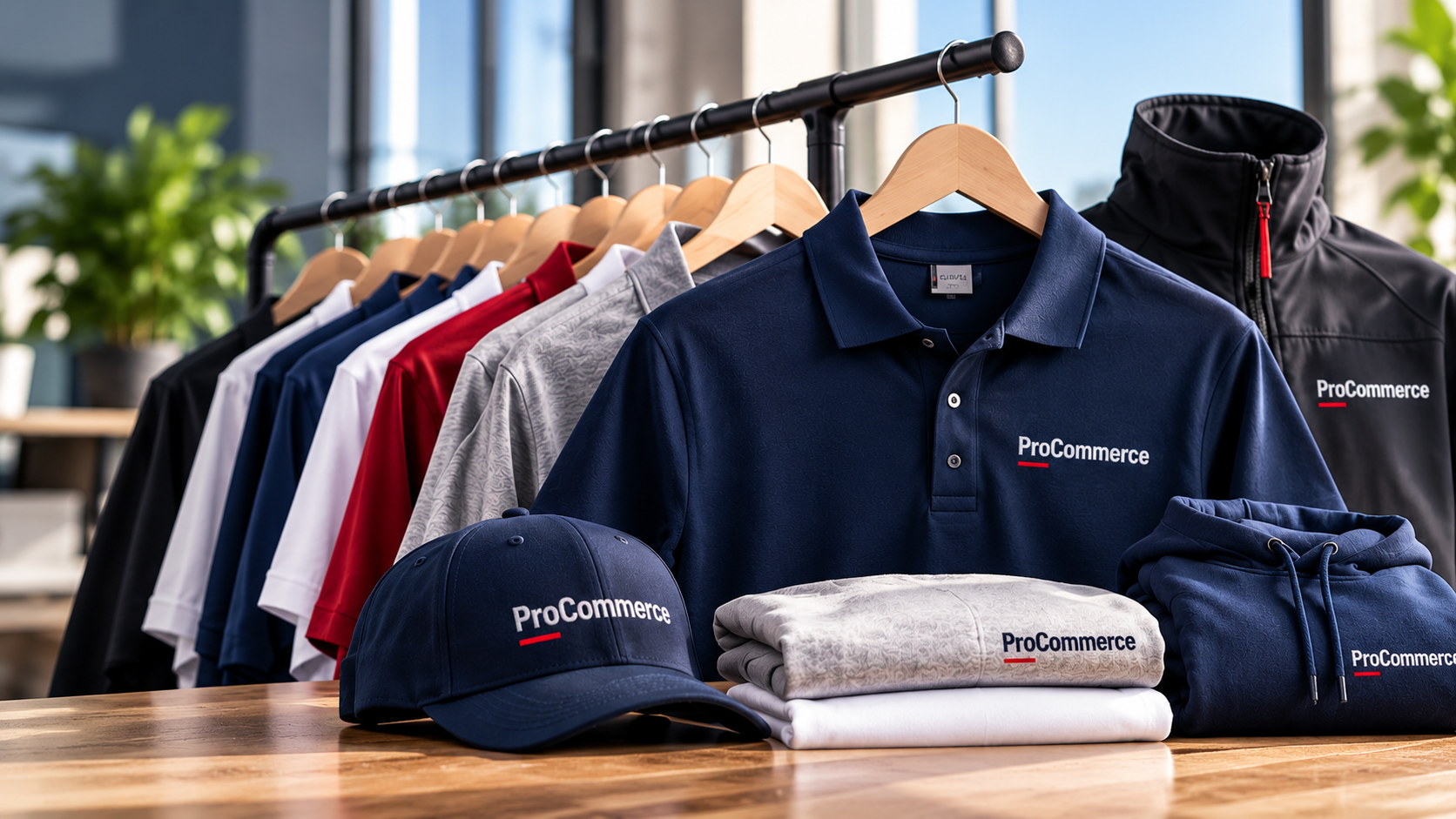 Promocijski tekstil z logotipom Pro Commerce