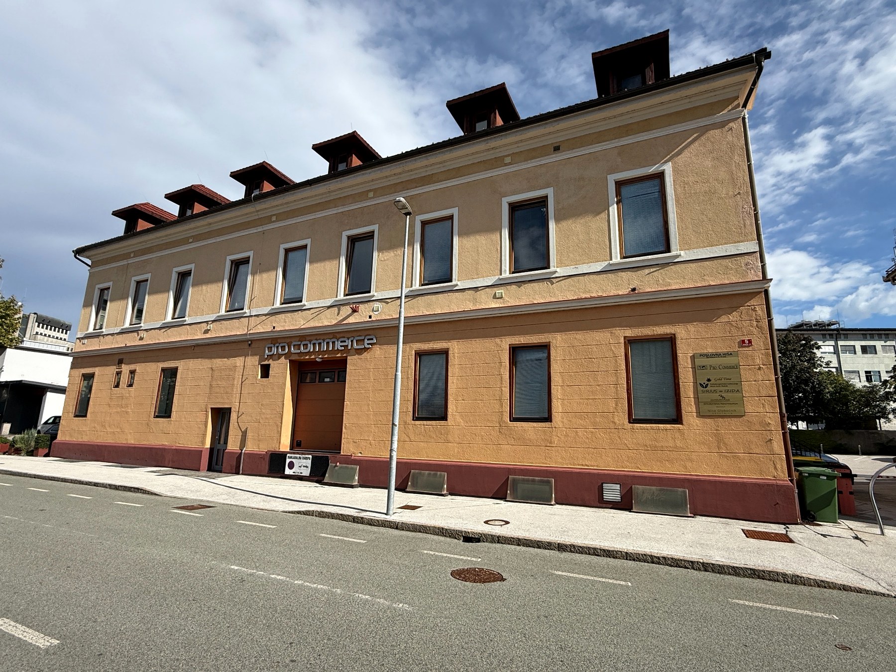 Stritarjeva 5 danes – sedež Pro Commerce