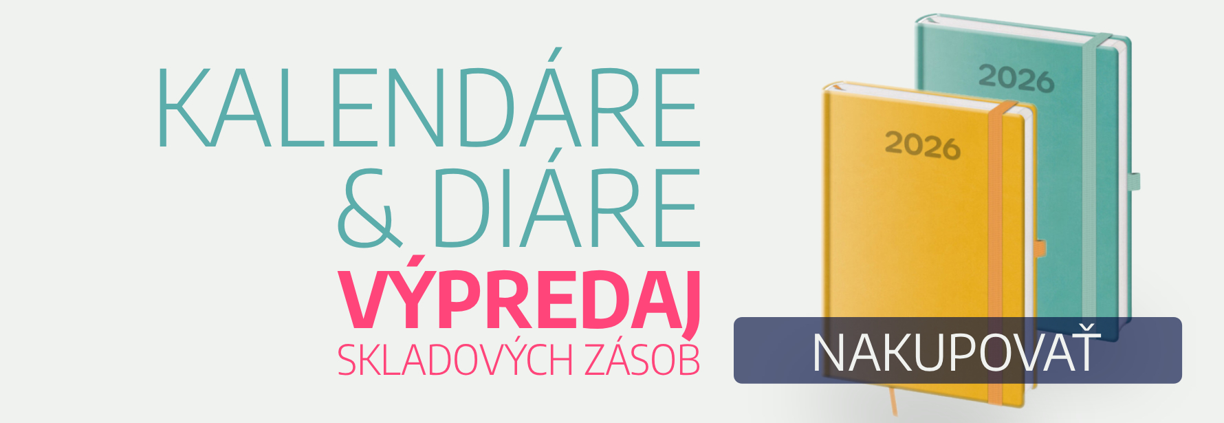 Kalendáre a diáre 2026 vo výpredaji: praktický reklamný darček, ktorý funguje celý rok